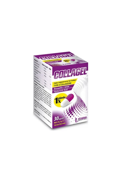 LEDAPHARMA LEDAPHARMA Collagel Tip Iı Kollajen 30 Kapsül ürün görseli 1