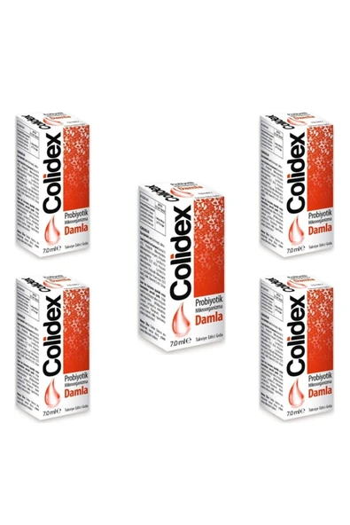 LEDAPHARMA LEDAPHARMA Colidex Probiyotik Damla 7ml X5 Adet ürün görseli 1