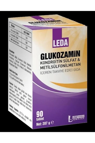 LEDAPHARMA LEDAPHARMA Leda Glukozamın 90 Tablet ürün görseli 1