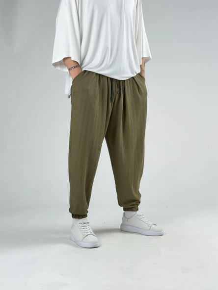 Bürümcük Haki Erkek Jogger Pantolon COC3178 ürün görseli 1