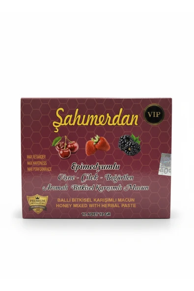 HAMİTOGULLARI HAMİTOGULLARI Şahımerdan vip Vişne-çilek-böğürtlen aromalı ürün görseli 1