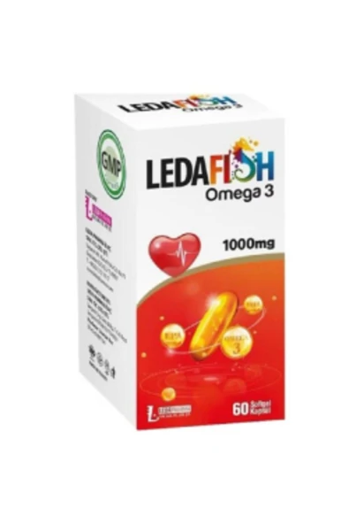 NOVAFACE NOVAFACE STD Ledafish Omega 3 1000 mg 60 Softgel ( TEKLİDİR ) ürün görseli 1