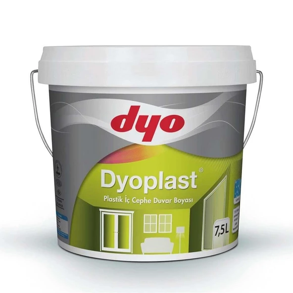 Dyo Dyoplast Plastik İç Cephe Boyası 7.5 Lt Beyaz ürün görseli 1