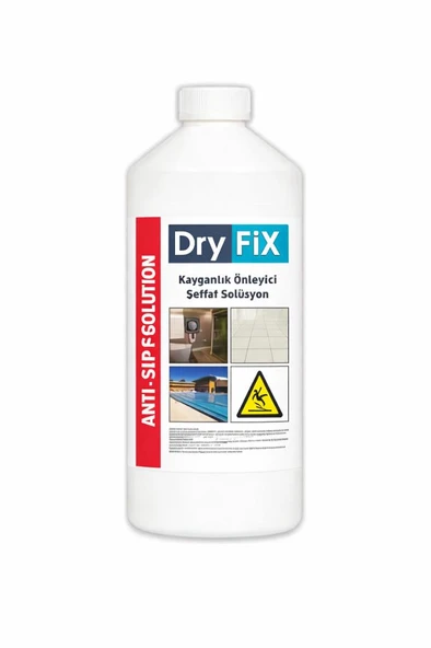 DryFix Kayganlık Önleyici Şeffaf Solüsyon 10 Lt ürün görseli 1