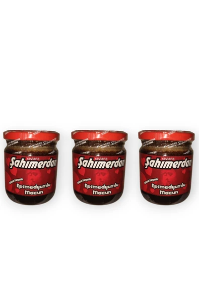 ŞAHIMERDAN ŞAHIMERDAN Şahımerdan 3x240 Gr Etkili Stick Macunu Ginseng Atom Güç Kuvvet Bitkisel Epimediumlu Macun ürün görseli 1