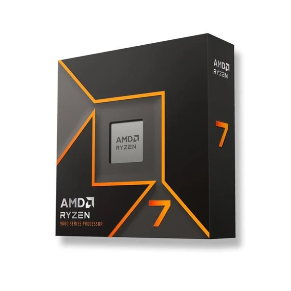 AMD Ryzen 7 9700X BOX 3.80GHz 32MB AM5 İşlemci (Grafik Kart VAR, Fan YOK) ürün görseli 1