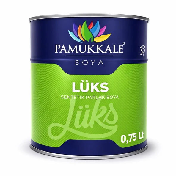 Pamukkale Lüks Parlak Sentetik Yağlı Boya 0.75 Lt Beyaz ürün görseli 1