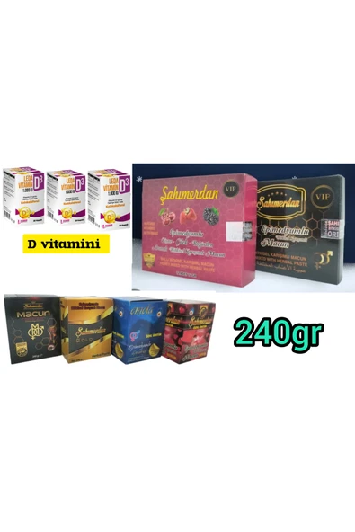LEDAPHARMA LEDAPHARMA D3 VİTAMİNİ 30KP & 240 GR MACUN BALLI - Resim 4