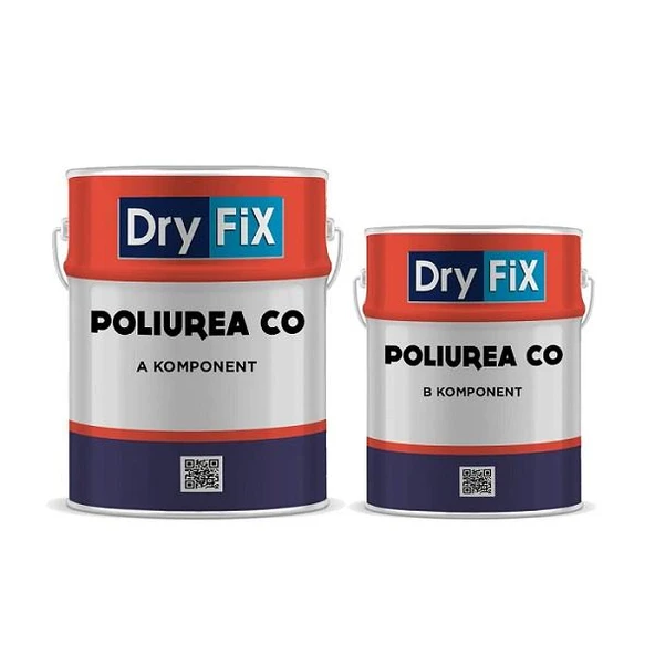 Dryfix Poliürea Co Soğuk Poliürea Esaslı Su Yalıtım Malzemesi 26.5 Kg Set ürün görseli 1