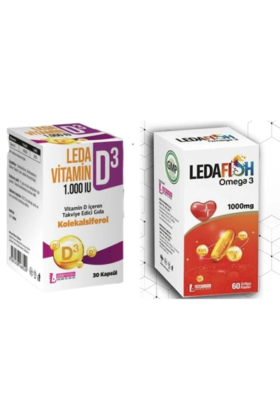 LEDAFARMA LEDAFARMA PHARMA Vitamin D3 1000'ıu ürün görseli 1