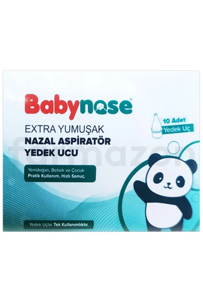 BABYNOSE BABYNOSE Nazal Aspiratör Yedek Ucu 10 Adet ürün görseli 1