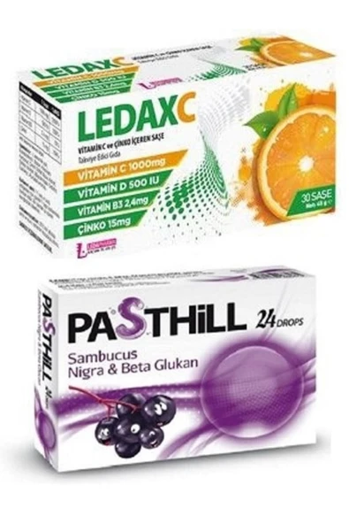 LEDAPHARMA LEDAPHARMA Ledaxc 30 Saşe + Pasthill Karamürver ürün görseli 1