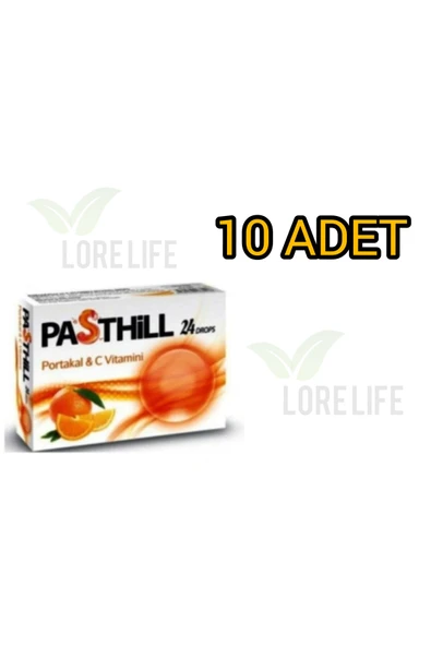 LEDAPHARMA LEDAPHARMA LEDA PASTHİLL PORTAKAL 24 LÜ X 10 ADET ürün görseli 1
