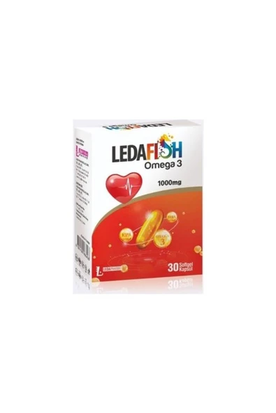 LEDAPHARMA LEDAPHARMA Ledafısh Omega 3 1000 Mg 30 Kapsul ürün görseli 1