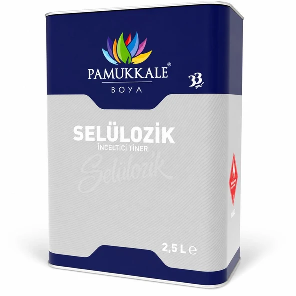 Pamukkale Extra Selülozik Tiner 2.5 Lt ürün görseli 1