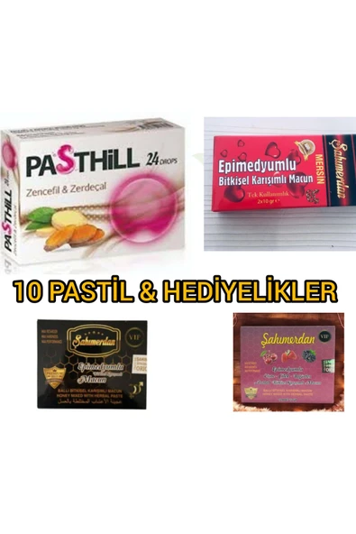 LEDAPHARMA LEDAPHARMA LEDA PASTİL ZENCEFİL ZERDEÇAL & STİCKS PEKMEZLER ürün görseli 1