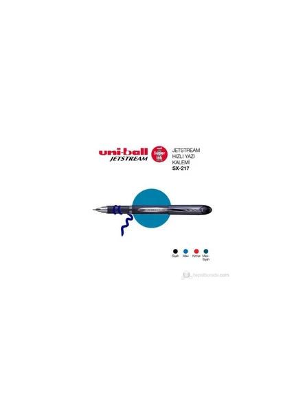 UNI JET STREAM JEL KALEM 07 KIRMIZI (SX-217) ürün görseli 1