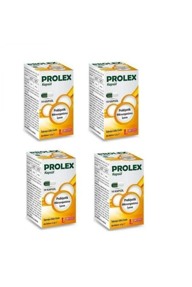LEDAPHARMA LEDAPHARMA Prolex Probiyotik 10 Kapsül 4 Adet ürün görseli 1