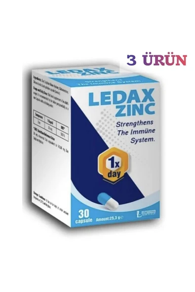 LEDAPHARMA LEDAPHARMA Leda Pharma Zinc Kapsül 3 Adet ürün görseli 1