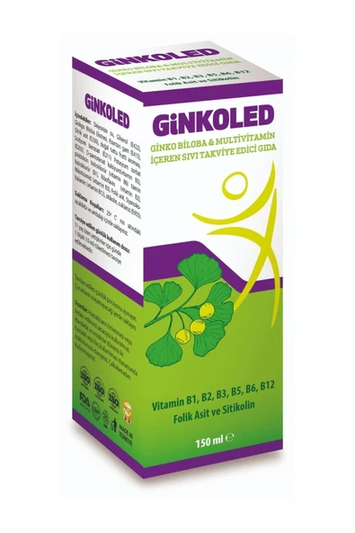 LEDAPHARMA LEDAPHARMA Ginkoled Vitamin ürün görseli 1