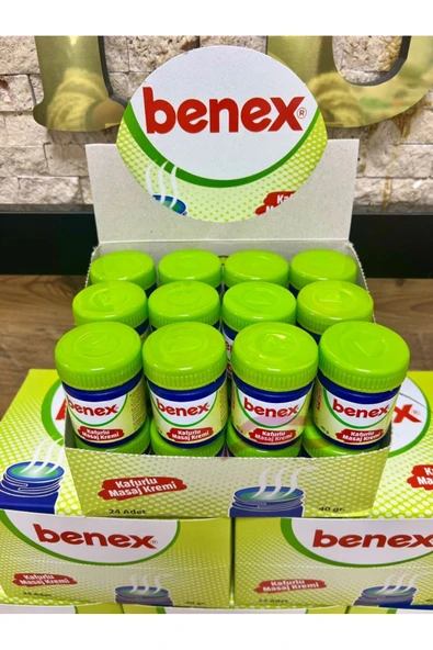 BENEX BENEX Kafurlu Masaj Kremi 40 gr 2 Ad. S.K.T 2029 ürün görseli 1