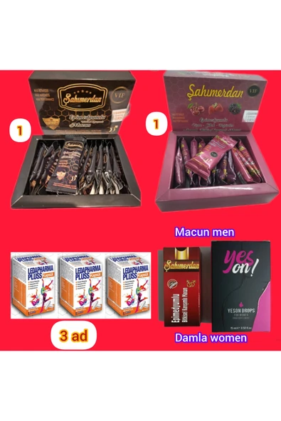 LEDAPHARMA LEDAPHARMA PLUSS 30KP VE MACUN MİNİ SET ürün görseli 1