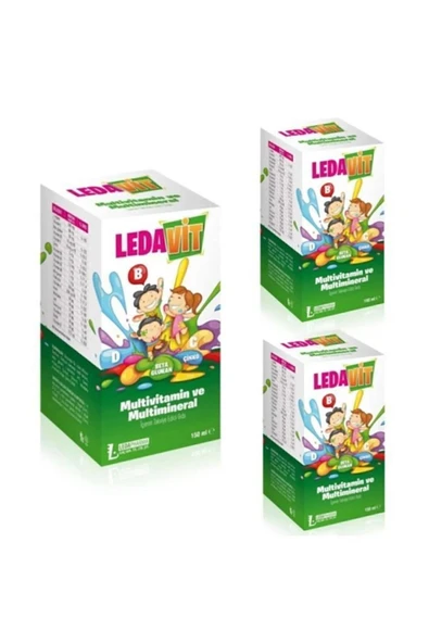 LEDAPHARMA LEDAPHARMA Ledavit Multivitamin Mineral 30tb 3adet ürün görseli 1