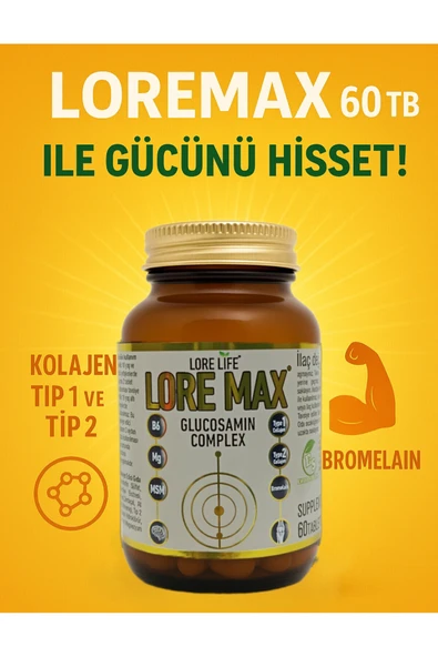 LORELİFE LORELİFE LOREMAX 60 TB & MASAJ KREMİ - Resim 2