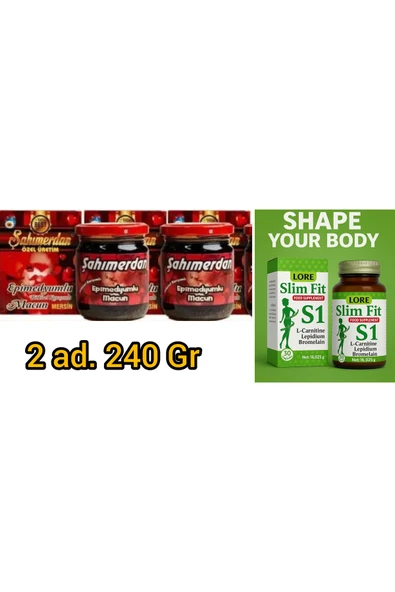 LORELİFE LORELİFE LORE SLİM FİT S1 ve MACUN 240GR 2 ADET ürün görseli 1