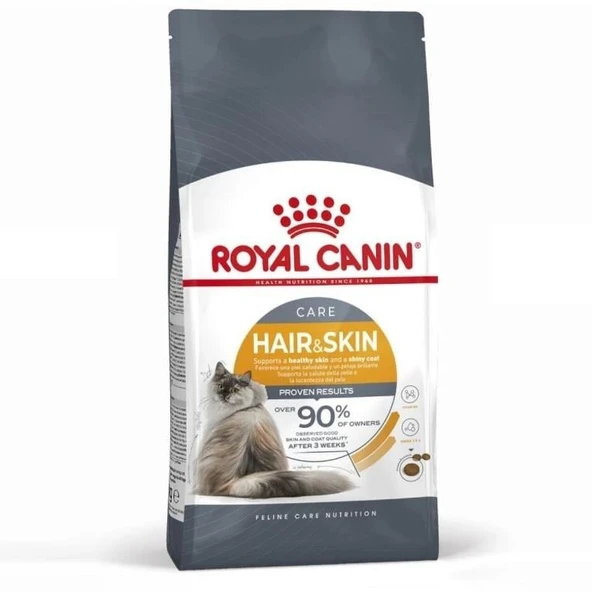 Royal Canin Hair Skin Hassas Tüylü Kedi Maması 10 Kg ürün görseli 1