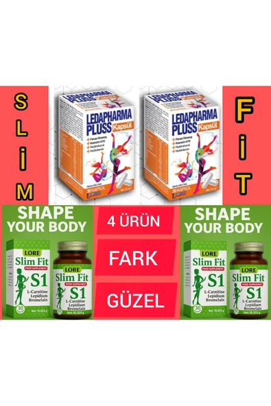 LEDAPHARMA LEDAPHARMA PHARMA PLUSS 30KP &LORE SLİM FİT S1 30KP ürün görseli 1