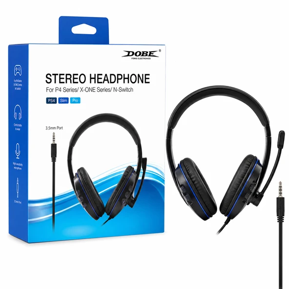 Stereo Gaming Headset P4 / X-One Series / N-S Uyumlu Oyuncu Kulaklığı ürün görseli 1