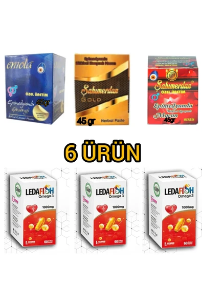 LEDAPHARMA LEDAPHARMA LEDA OMEGA 3 60 SOFT kp & pekmezli Macun MİNİ ürün görseli 1