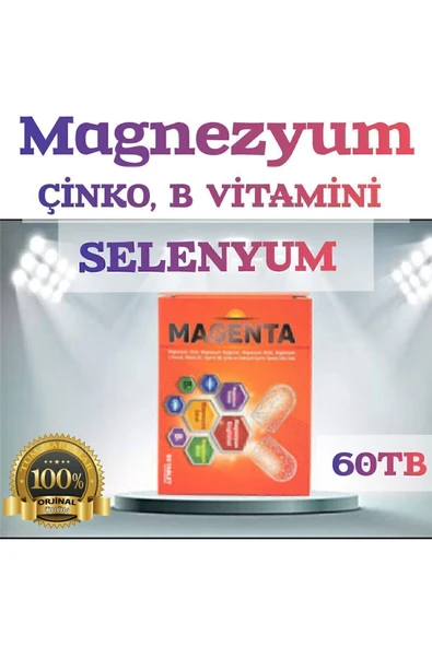MAGENTA MAGENTA magnezyum 60 TB 2kutu ürün görseli 1