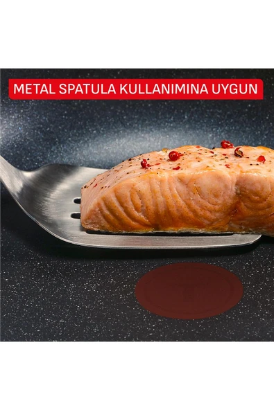Tefal Expertise 5X Krep Tava - 25 Cm - Resim 6