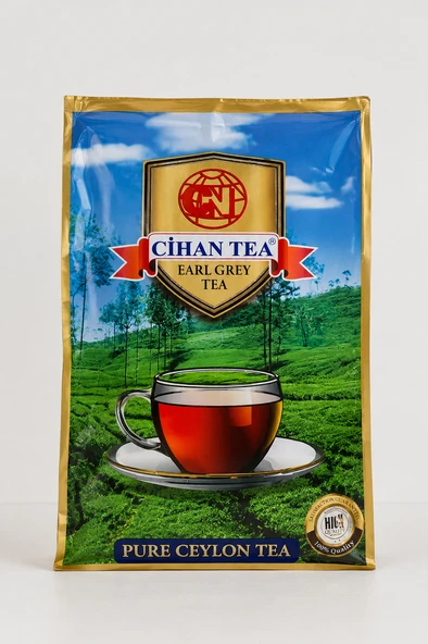 CİHAN TEA Earl Grey Dökme Çay Bergamot Aromalı Saf Seylan Çayı 2.5 KG ürün görseli 1