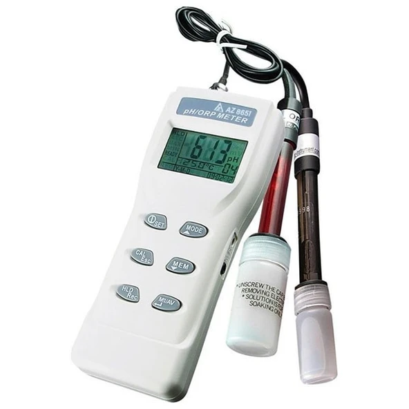 AZ 8651 Ph ve Orp Ölçüm Cihazı  BNC Bağlantılı ürün görseli 1