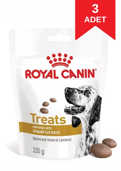 Royal Canin Treats Urinary S/O İdrar Yolu Hassasiyeti Ve Taş Kum İçin Köpek Ödül Maması 230 Gr X 3 Adet ürün görseli 1