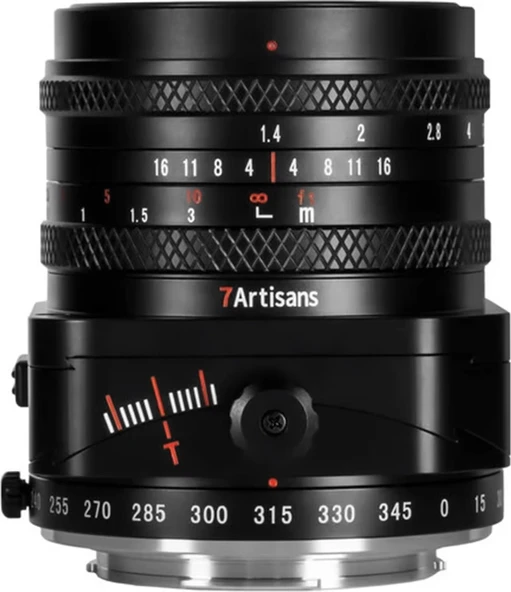 7Artisans Tilt-shift 50mmF1.4 MF Full Frame (Sony E Mount) ürün görseli 1