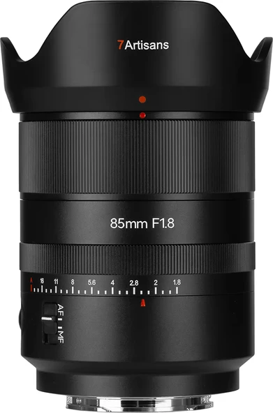 7Artisans AF 85mm F1.8 Full Frame Lens (Sony E Mount) ürün görseli 1