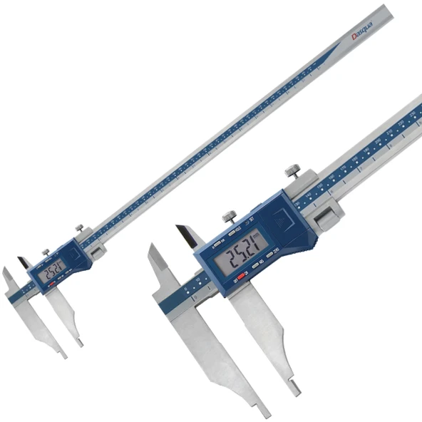 Dasqua 2710-1113 Uzun Çift Çeneli Dijital Kumpas 0-600 mm ürün görseli 1