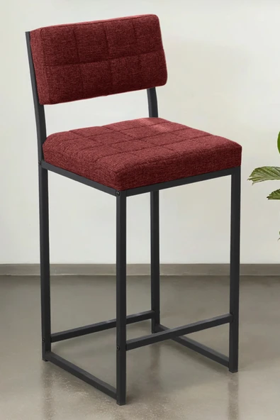 Armens Life Mobilya, Lojistik & Elektronik Ticaret Armens Life Mobilya, Lojistik & Elektronik Ticaret Bar Sandalyesi Ada Mutfak Sandalyesi Bar Taburesi Mutfak Sandalyesi 65 Cm - Kırmızı ürün görseli 1