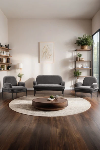 Armens Life Armens Life Aster Cafe, Ofis, Büro, Balkon, Otel , Lobi, Koltuk Takımı 2+1+1 ürün görseli 1