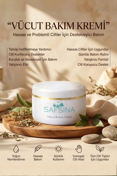 SAFSİNA VÜCUT BAKIM KREMİ 50 ml ürün görseli 1