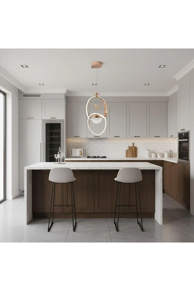 Elizim Home Lighting Luna Tek Toplu Lüx Seri Sarkıt Avize ürün görseli 1