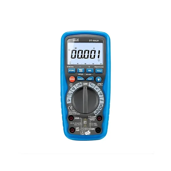Cem DT-9929 Profesyonel T-RMS Endüstriyel Multimetre ürün görseli 1