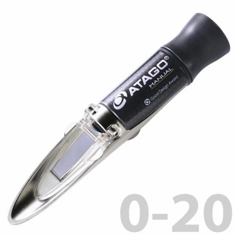 Atago 2383 Master-20M El Tipi Refraktometre 0-20 Brix ürün görseli 1