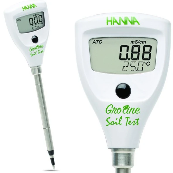 Hanna HI 98331 GroLine Toprak EC ve Sıcaklık Test Cihazı ürün görseli 1