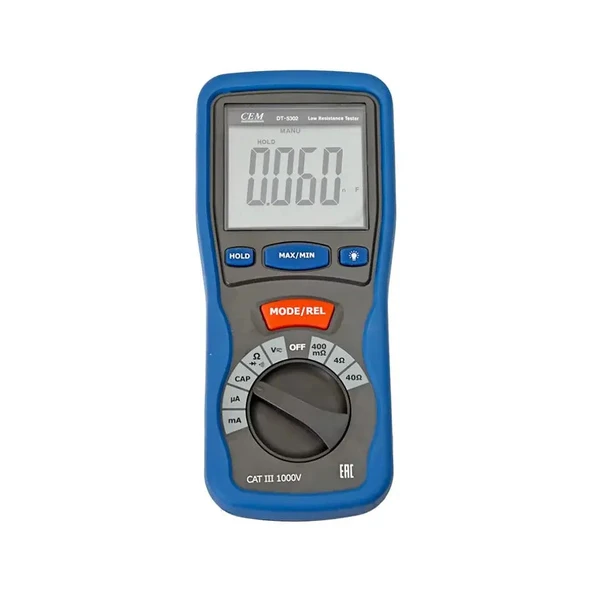 CEM DT 5302 Miliohmmetre ve Dijital Multimetre ürün görseli 1