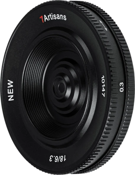 7Artisans 18mm F6.3 Mark II MF APS-C Lens (Sony E mount) ürün görseli 1